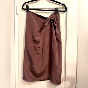 Peter Cohen Silk Wrap Skirt